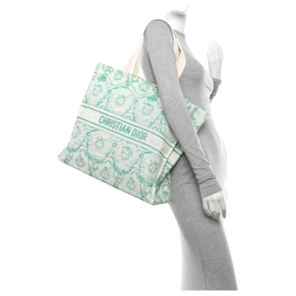 Christian Dior Tote Bag in Aquamaria - Dioriveria - Picture 2 of 9